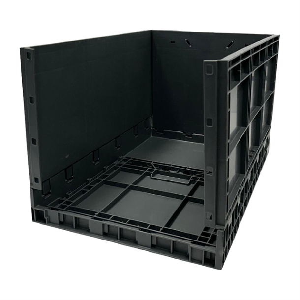 Vogue Plastic Folding Transport Storage Crate 594x396x353mm Vogue Plastic Folding Transport Storage Crate 594x396x353mm