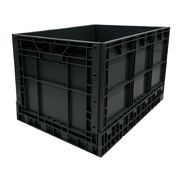 Vogue Plastic Folding Transport Storage Crate 594x396x353mm Vogue Plastic Folding Transport Storage Crate 594x396x353mm