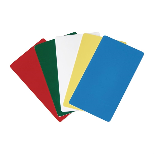 Cambro Food Pan Carrier Identity Card Set Cambro Food Pan Carrier Identity Card Set
