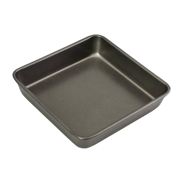 Bakemaster Square Baking Tray Non-Stick - 23x23x4.5cm