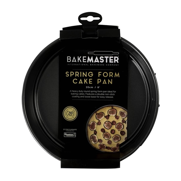 Bakemaster Springform Round Cake Pan Non-Stick - 20x6cm