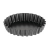 Vogue Non-Stick Mini Quiche Tin With Removable Base 100mm (3 Pack) Vogue Non-Stick Mini Quiche Tin With Removable Base 100mm (3 Pack)