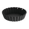 Vogue Non-Stick Mini Quiche Tin With Removable Base 80mm (3 Pack) Vogue Non-Stick Mini Quiche Tin With Removable Base 80mm (3 Pack)