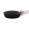 Vogue Non-Stick Deep Fluted Quiche Tin 55 x 250mm