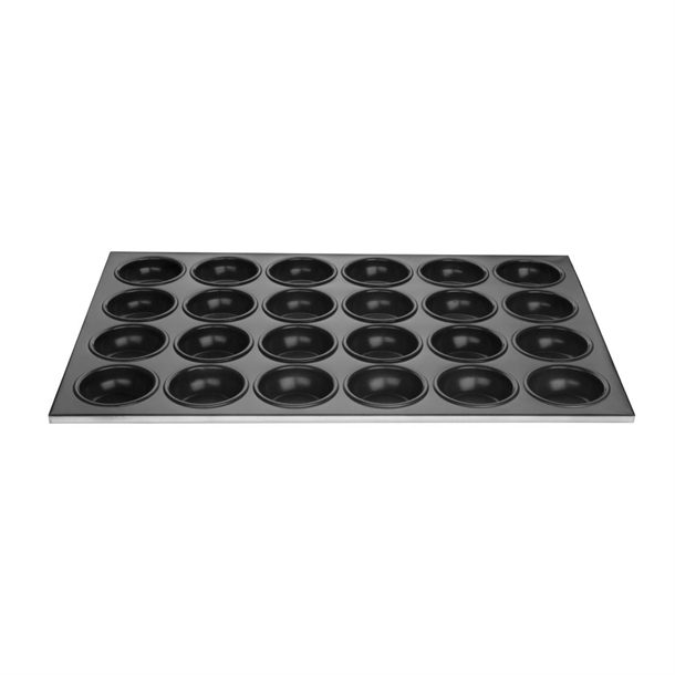 Vogue Aluminium Non Stick 24 Cup Muffin Tray