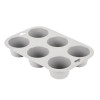 Vogue Flexible Silicone Six Hole Muffin Pan