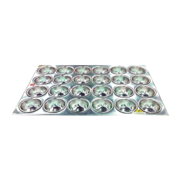 Chef Inox Premier Aluminium Muffin Pan 24 Cup