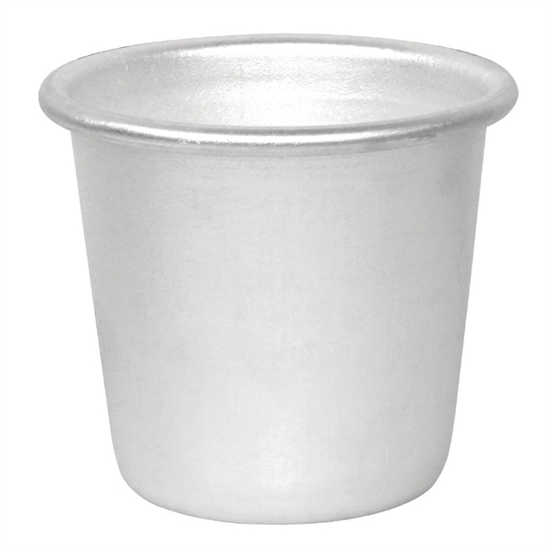 Vogue Aluminium Extra Deep Mini Dariole Mould 114ml Vogue Aluminium Extra Deep Mini Dariole Mould 114ml