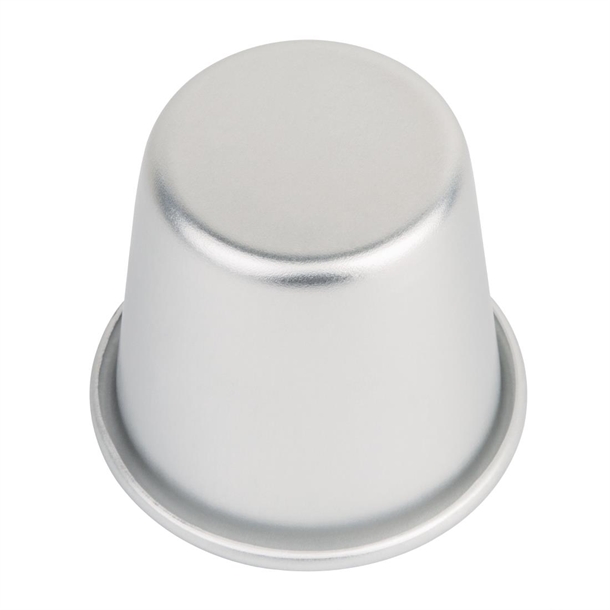 Vogue Aluminium Extra Deep Mini Dariole Mould 114ml Vogue Aluminium Extra Deep Mini Dariole Mould 114ml