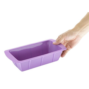 Hygiplas Flexible Silicone Purple Loaf Pan