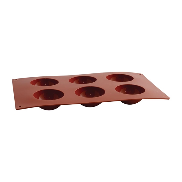 Frenti Silicon Bola Mould 6 Cup 60x30mm