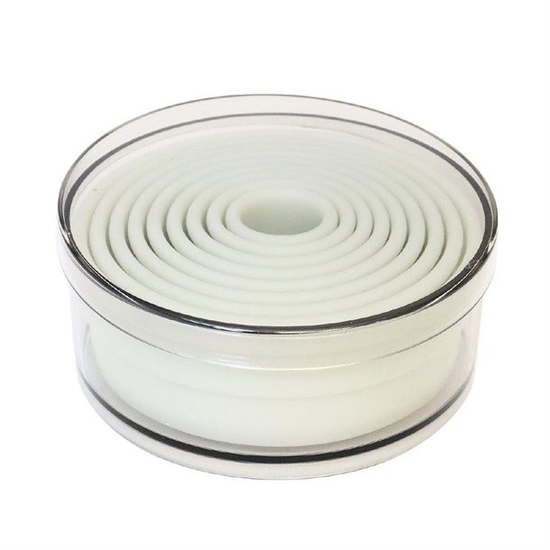 Schneider Plain Round Pastry Cutters (Pack of 9)