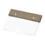 Chef Inox Stainless Steel Dough Scraper - 150x75mm
