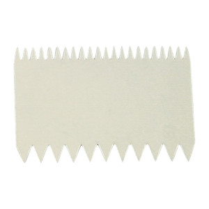 Thermohauser Dough Comb Scraper Double Side 110x75mm
