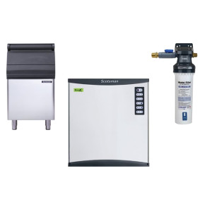 Scotsman 199kg Output Full Dice Ice Maker with 129kg Bin & Water Filter Scotsman 199kg Output Full Dice Ice Maker with 129kg Bin & Water Filter