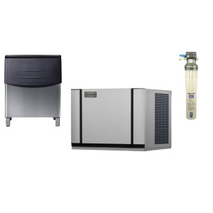 Ice-O-Matic Modular IceCube Maker 265kg e/24hr with 180kg Bin & Filter
