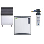 Scotsman 199kg Output Full Dice Ice Maker with 243kg Bin & Water Filter