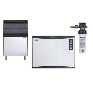 Scotsman 204kg Output Half Dice Ice Maker with 243kg Bin & Water Filter Scotsman 204kg Output Half Dice Ice Maker with 243kg Bin & Water Filter