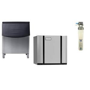 Ice-O-Matic Modular IceCube Maker 240kg e/24hr with 230kg Bin & Filter