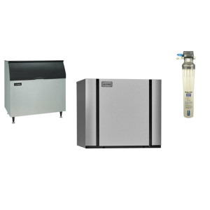 Ice-O-Matic Modular IceCube Maker 708kg e/24hr with 388kg Bin & Filter