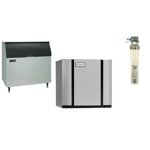 Ice-O-Matic Modular IceCube Maker 425kg e/24hr with 388kg Bin & Filter