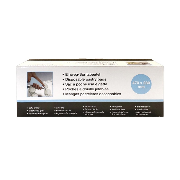 Schneider Blue Disposable Piping Bags 470mm (100 Pack)