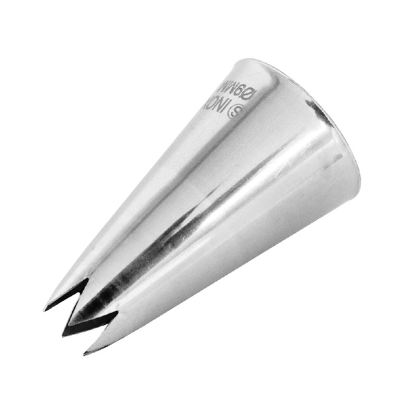 Schneider Stainless Steel Star Nozzle 9mm Schneider Stainless Steel Star Nozzle 9mm