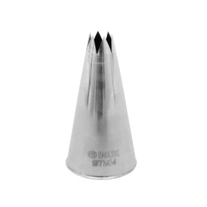 Schneider Stainless Steel Star Nozzle 7mm