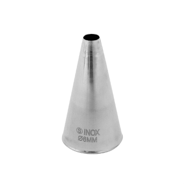 Schneider Stainless Steel Plain Nozzle 6mm Schneider Stainless Steel Plain Nozzle 6mm