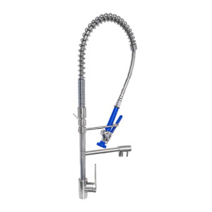 Jetstream JET1200D Deck Mounted Pre Rinse Spray Tap with Blue Handle