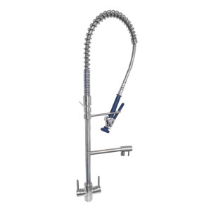Jetstream JET1500D Deck Mounted Pre Rinse Spray Tap with Blue Handle