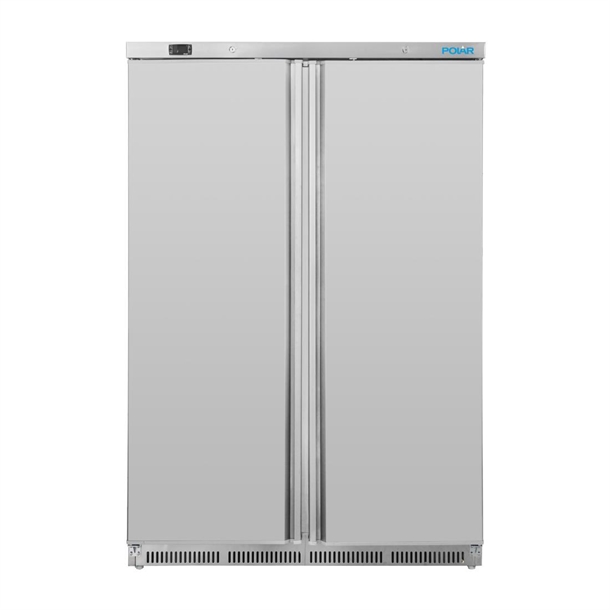 Polar C-Series Double Door Fridge Stainless Steel Polar C-Series Double Door Fridge Stainless Steel