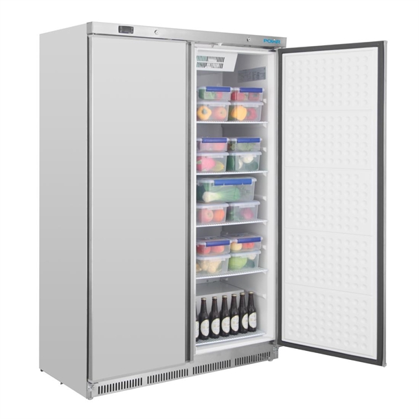 Polar C-Series Double Door Fridge Stainless Steel Polar C-Series Double Door Fridge Stainless Steel