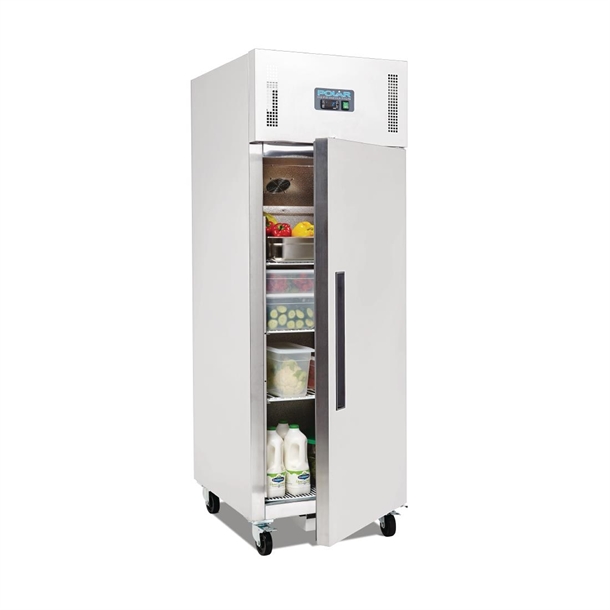 Polar G-Series Upright Fridge Stainless Steel 600Ltr Polar G-Series Upright Fridge Stainless Steel 600Ltr