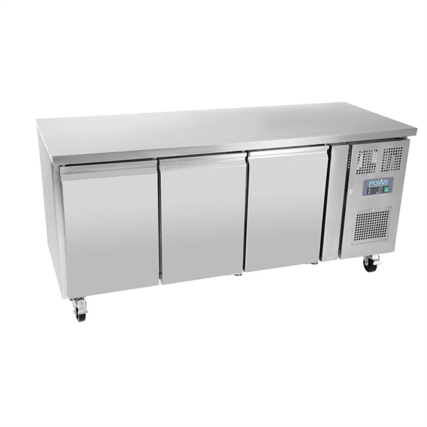 Polar U-Series Triple Door Counter Fridge - 417Ltr Polar U-Series Triple Door Counter Fridge - 417Ltr