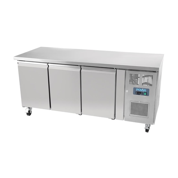 Polar U-Series Triple Door Counter Fridge - 417Ltr Polar U-Series Triple Door Counter Fridge - 417Ltr