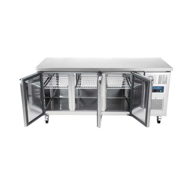 Polar U-Series Triple Door Counter Fridge - 417Ltr Polar U-Series Triple Door Counter Fridge - 417Ltr