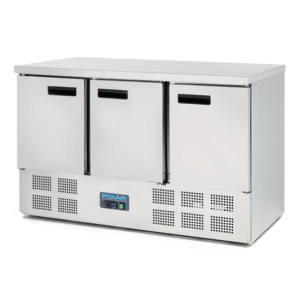Polar G-Series Triple Door Counter Fridge 368Ltr Polar G-Series Triple Door Counter Fridge 368Ltr
