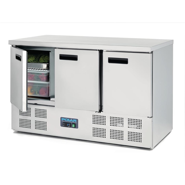 Polar G-Series Triple Door Counter Fridge 368Ltr Polar G-Series Triple Door Counter Fridge 368Ltr