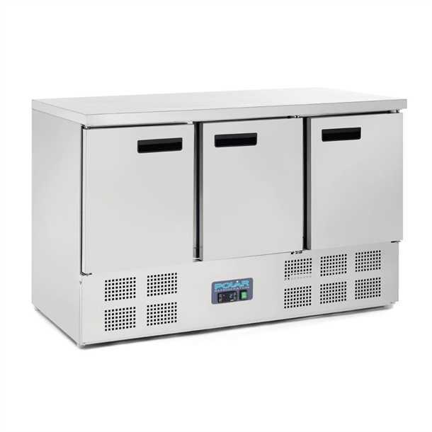 Polar G-Series Triple Door Counter Fridge 368Ltr Polar G-Series Triple Door Counter Fridge 368Ltr