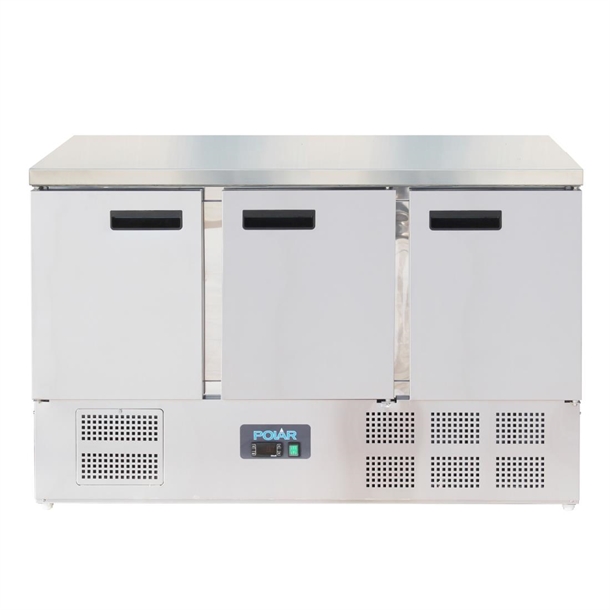 Polar G-Series Triple Door Counter Fridge 368Ltr Polar G-Series Triple Door Counter Fridge 368Ltr