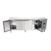 Polar U-Series Slimline Four Door Counter Fridge 449Ltr