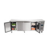 Polar U-Series Slimline Four Door Counter Fridge 449Ltr