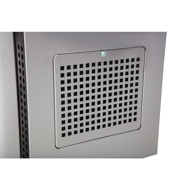 Polar U-Series Slimline Four Door Counter Fridge 449Ltr
