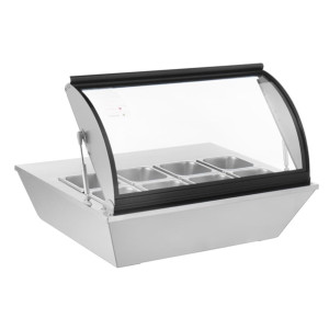 Polar G-Series Energy Efficient Countertop Prep Fridge 4x GN 1/3 Polar G-Series Energy Efficient Countertop Prep Fridge 4x GN 1/3