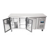 Polar U-Series Slimline Triple Door Counter Fridge 339Ltr