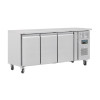 Polar U-Series Slimline Triple Door Counter Fridge 339Ltr