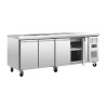 Polar 4 Door Counter Fridge