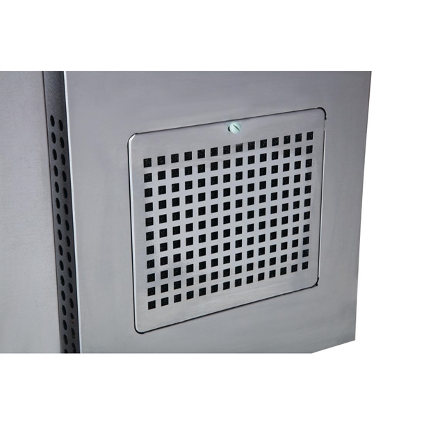 Polar U-Series Slimline Triple Door Counter Fridge 339Ltr