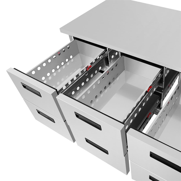Polar G-Series Six Drawer Counter Fridge Polar G-Series Six Drawer Counter Fridge